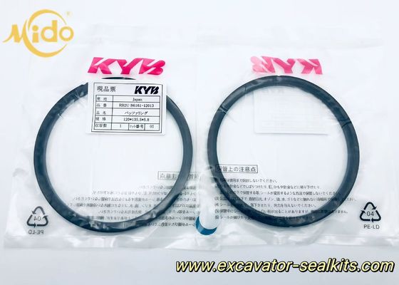 KYB HBY Hydraulische cilinder bufferring vervangend onderdeel voor graafmachines - 120 mm ID X 135,5 mm OD X 5,8 mm Dikte - Duurzame slijtage ring voor onderhoud van hydraulisch systeem