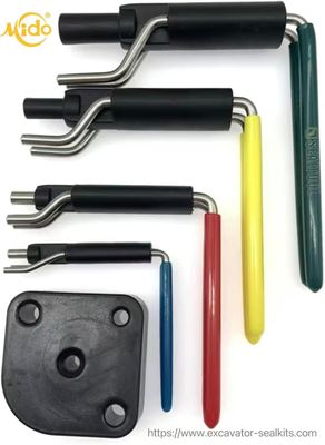 Metal Rubber Seal Tools Professionele Hydraulische Seal Installatie Kit Comfortable Seal Twister Duurzame Rod Seal Repair Kit