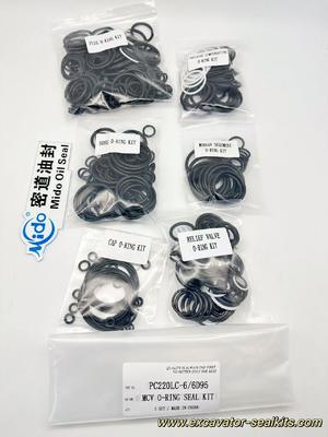 PC220LC-6 6D95 Graafmachine Hoofdbesturingsventiel Afdichtingskit Reparatieset