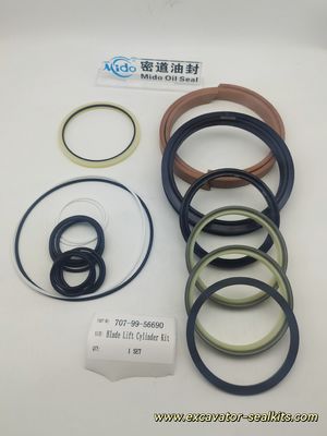 Heavy-duty afdichtingsset voor alle weersomstandigheden voor 707-99-56690 - Lekvrije afdichtingsset voor hydraulische cilinder met bladlift