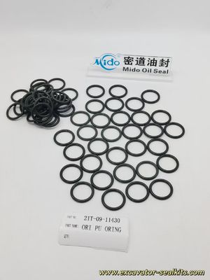 Komatsu rubberen O-ring: 21T-09-11430 Betrouwbare PU | Rubberen afdichtingen | Op voorraad - Aangepaste bestellingen