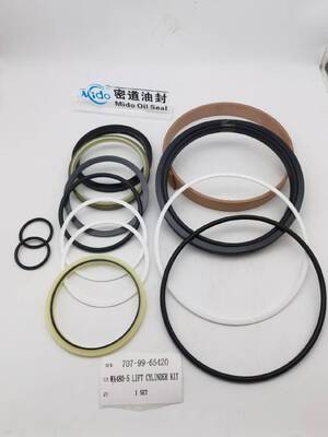 Hydraulic Cylinder Seal Kit 707-99-65420 for Komatsu WA480-5 Wheel Loader Lift Cylinder - OEM Replacement