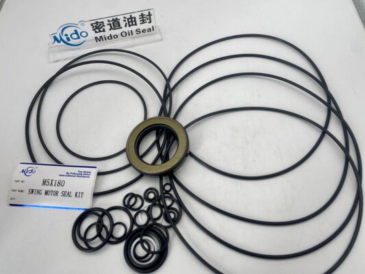 Duurzame M5X180 zwenkmotorafdichtingsset voor SK330-8 SK350-8, uw betrouwbare hydraulische afdichting, bulkbestelling met wereldwijde levering