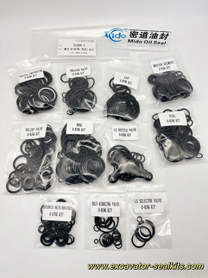 Komatsu PC300-7 300-8 723-47-26107 Fabrieksdirect Hoogwaardige hoofdcontrole klep afdichting kit