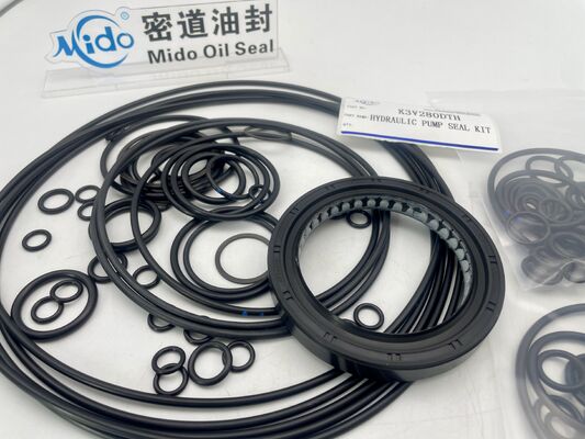 OEM hoge kwaliteit Kawasaki K3V280DTH NBR hydraulische pompafdichtingsset