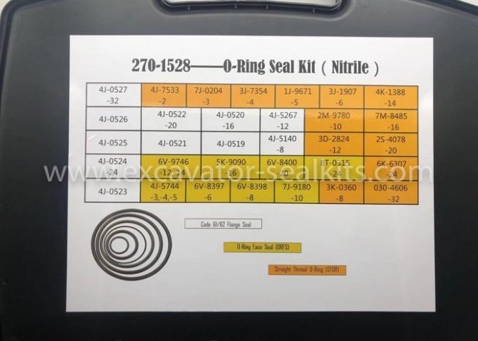 KATTEN 270-1528 Rubbero Ring Kit Repair Box E Type Nitril NBR 2