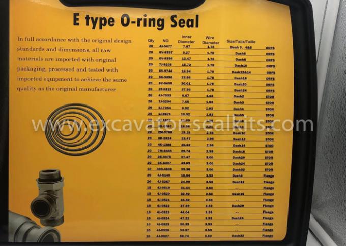 KATTEN 270-1528 Rubbero Ring Kit Repair Box E Type Nitril NBR 0